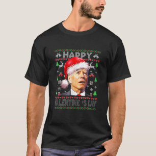 Santa Joe Biden, glücklicher Valentinstag, stürm T-Shirt