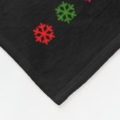 Santa Joe Biden Happy Oaster Ugly Christmas Sweate Fleecedecke (Ecke)