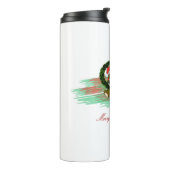 Santa Joy Sock Christmas Thermal Tumbler Thermosbecher (Nach links gedreht)