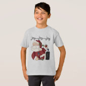 Santa Joy T - Shirt und Geschenke (Vorne ganz)
