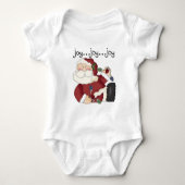 Santa Joy T - Shirt und Geschenke (Vorderseite)