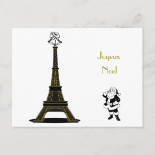 Santa Joyeux Weihnachten Paris Weihnachten