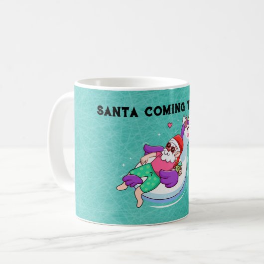 Santa Kaffeetasse (Vorderseite Links)