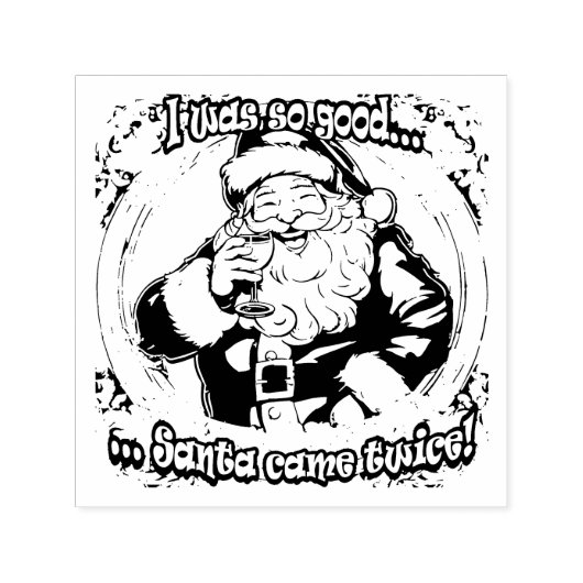 Santa kam zweimal! permastempel (Design)