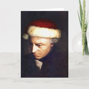 Santa-Kant card blank Feiertagskarte