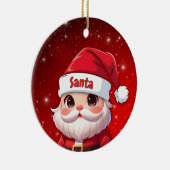 Santa 🎅🎄 keramik ornament (Rechts)