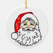 Santa Keramik Ornament (Hinten)