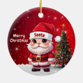 Santa 🎅🎄 keramik ornament (Hinten)