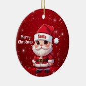 Santa 🎅🎄 keramik ornament (Rechts)