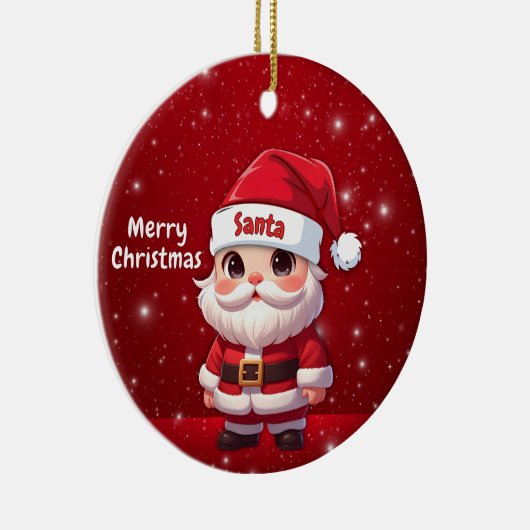 Santa 🎅🎄 keramik ornament (Rechts)