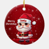 Santa 🎅🎄 keramik ornament (Hinten)