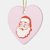 Santa Keramik Ornament (Links)