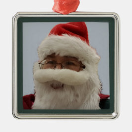 Santa Keramik Ornament Aus Metall