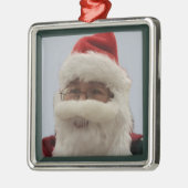 Santa Keramik Ornament Aus Metall (Links)