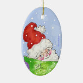 Santa Keramikornament (Rechts)