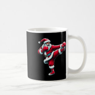 Santa Kickboxen Boxen Treten Cool Sports Christ Kaffeetasse