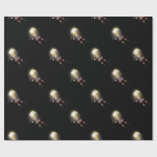 Santa Killer Geschenkpapier (Flach)