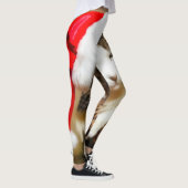 Santa Kitty Painterly Leggings (Rechts)