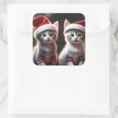 Santa Kitty Stickers (Tasche)