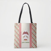 Santa Kitty Tote Bag Tasche (Vorderseite)