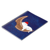 Santa Kitty und der Lebkuchenmond Notizblock (Linke Seite)