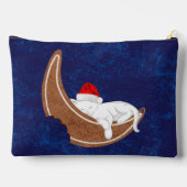 Santa Kitty und der Lebkuchenmond Zubehörtasche (Rückseite)