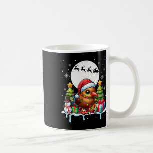 Santa Kiwi Bird Snowman Xmas Lichter farbenfrohe K Kaffeetasse