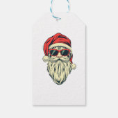 Santa-Klasse mit Brille Geschenkanhänger (Rückseite)