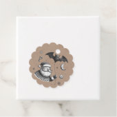 Santa Klaue Geschenkanhänger (Beispiel)