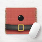 Santa-Klausel-Anzug mit Gürteltasten Mousepad (Mit Mouse)