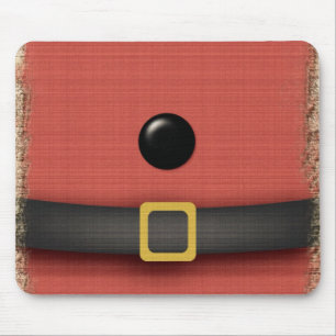 Santa-Klausel-Anzug mit Gürteltasten Mousepad