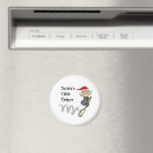 Santa kleine Helferin Magnet (In Situ (Geschirrspüler))