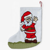 Santa Kleiner Weihnachtsstrumpf (Rückseite)