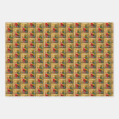 Santa Klettergarten Geschenkpapier Set (Vorderseite 2)