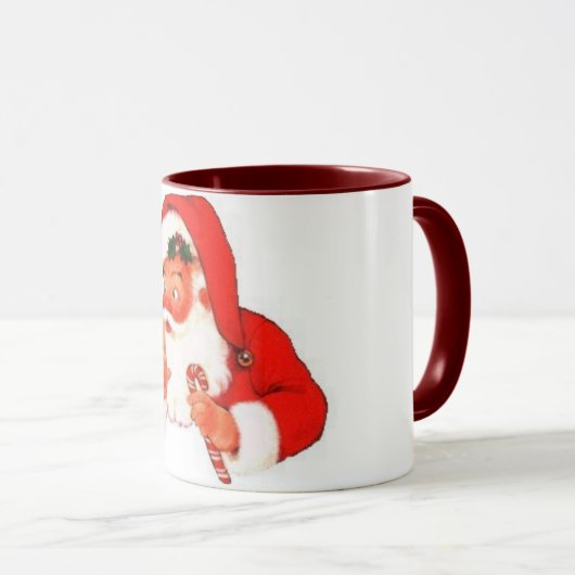 Santa Knows Tasse (VorderseiteRechts)