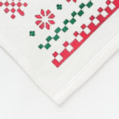 Santa Knows You Lied On Your Resume Funny Office C Fleecedecke (Ecke)