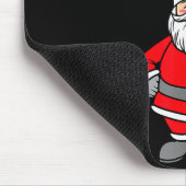 Santa Knows You've Been A Rude Christmas Mousepad (Ecke)
