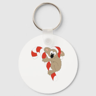 Santa Koala Schlüsselanhänger