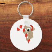 Santa Koala Schlüsselanhänger (Vorderseite)