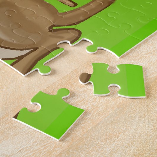 Santa Koala Weihnachtsgeschenke Puzzle (Seite)