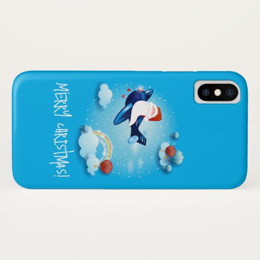 Santa kommt Case-Mate iPhone hülle (Rückseite (Horizontal))