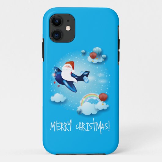 Santa kommt Case-Mate iPhone hülle (Rückseite)