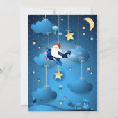 Santa kommt einladung (Vorderseite)