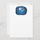 Santa kommt einladung (Rückseite)