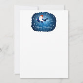 Santa kommt einladung (Rückseite)