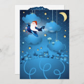 Santa kommt einladung (Vorne/Hinten)