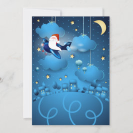 Santa kommt einladung