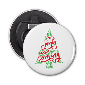 Santa kommt flaschenöffner