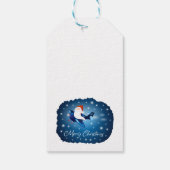 Santa kommt geschenkanhänger (Rückseite)