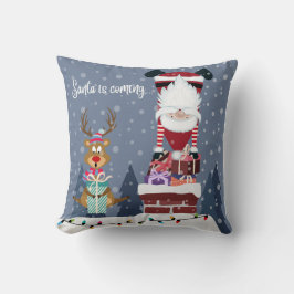 Santa kommt kissen